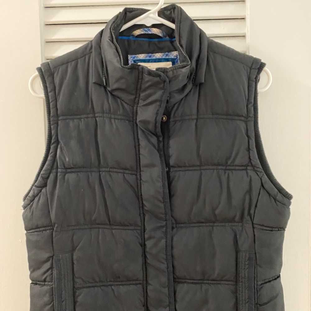 Aeropostale Solid solid puffer vest